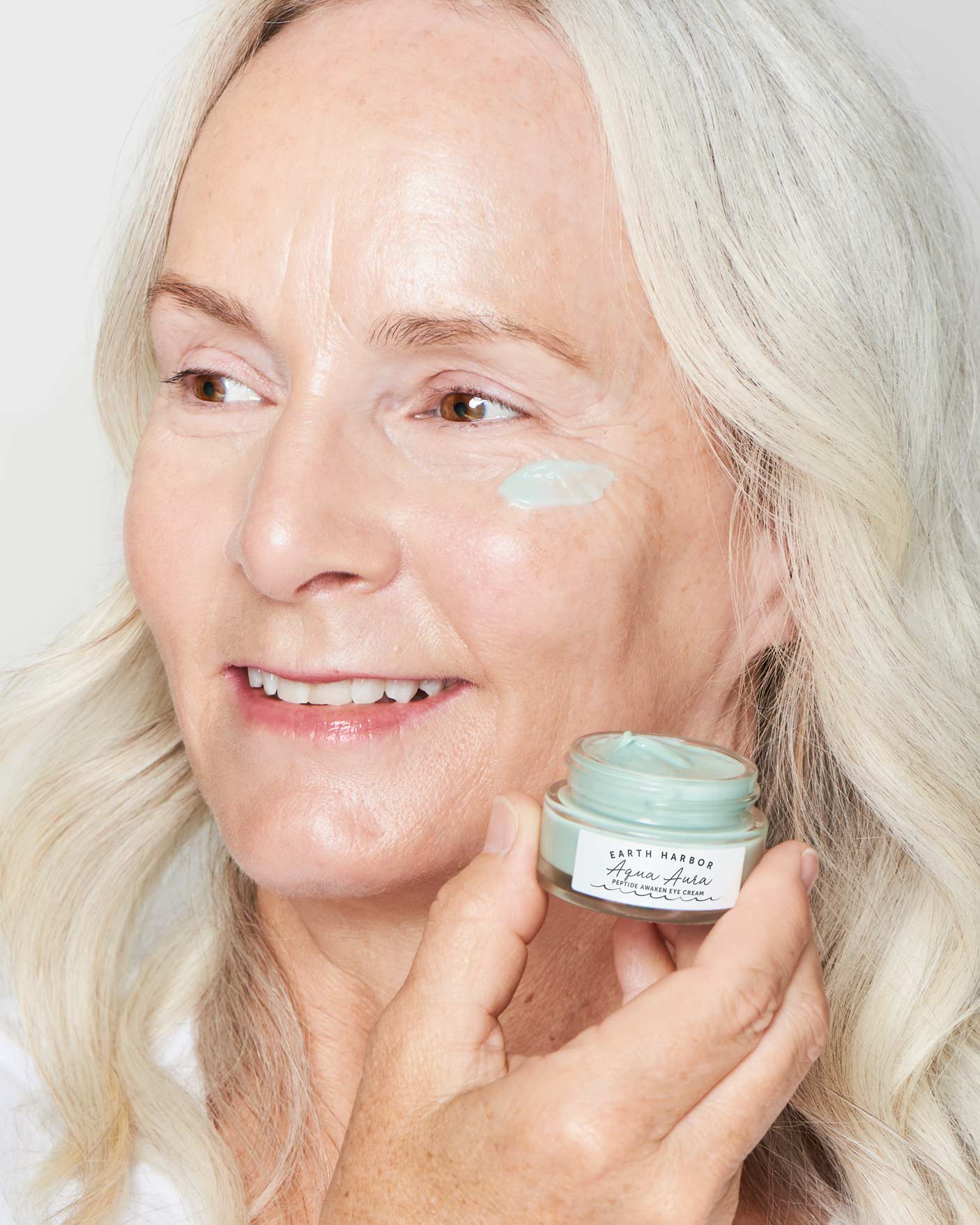 AQUA AURA Peptide Eye Cream: Marine Peptides + Caffeine