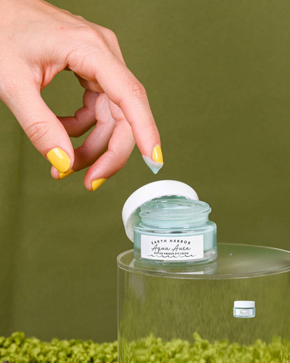 AQUA AURA Peptide Eye Cream: Marine Peptides + Caffeine